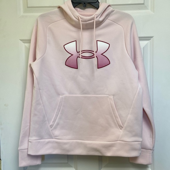 077 Under Armour Pink Hoodie - Picture 3 of 7